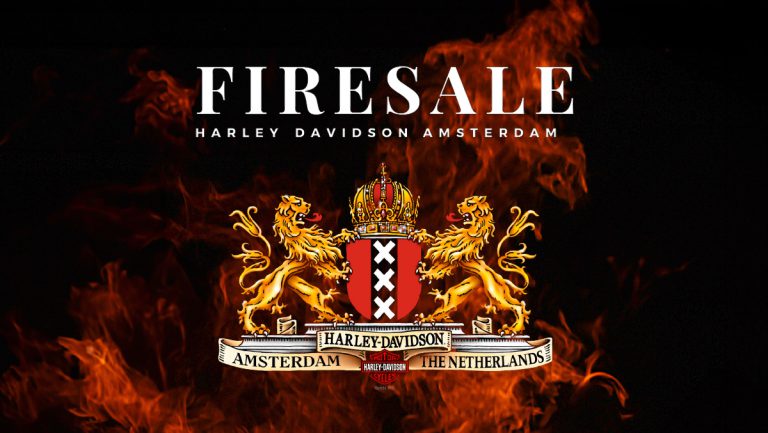 Firesale bij Harley-Davidson Amsterdam: H-D Motorclothes and Merchandise & Rokker collectie