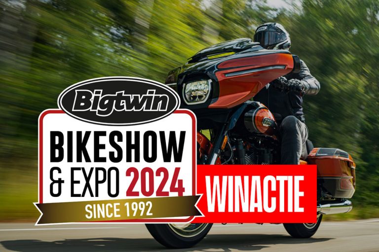 Koop nu ticket(s) voor de Bigtwin Bikeshow & Expo en win een week lang rijden op een Harley-Davidson!