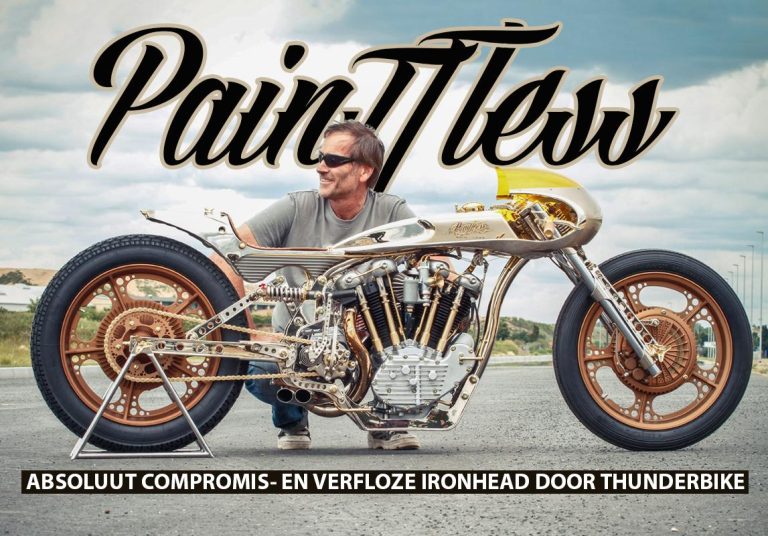 PainTTless: absoluut compromis- en verfloze Ironhead door Thunderbike
