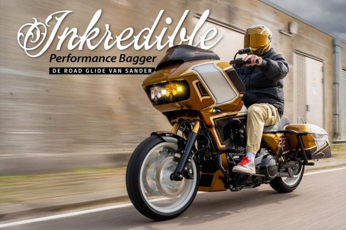 De Road Glide van Sander: Inkredible Performance Bagger