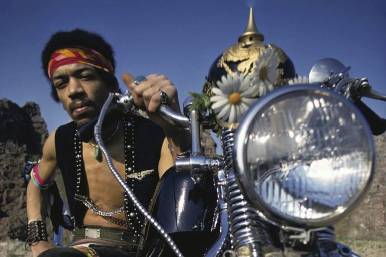 Stars on bikes: Jimi Hendrix en zijn liefde voor Harley-Davidson