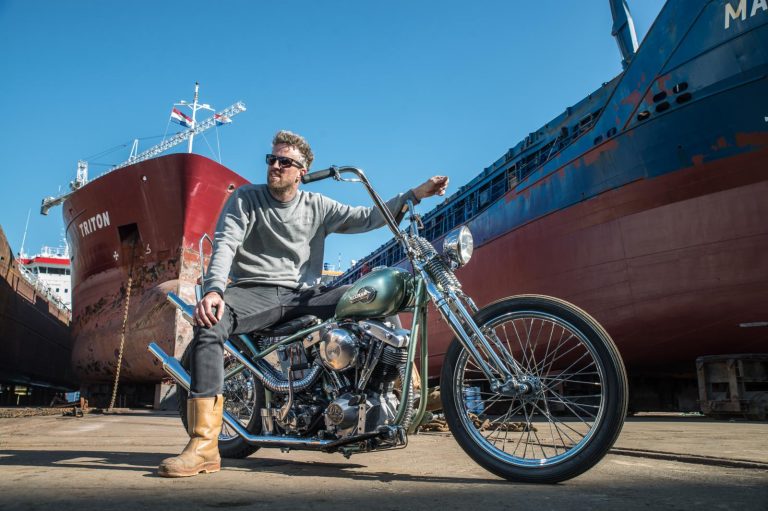 Sixties choppa’: PW Custom Cycles bouwt Eddie’s Shovel