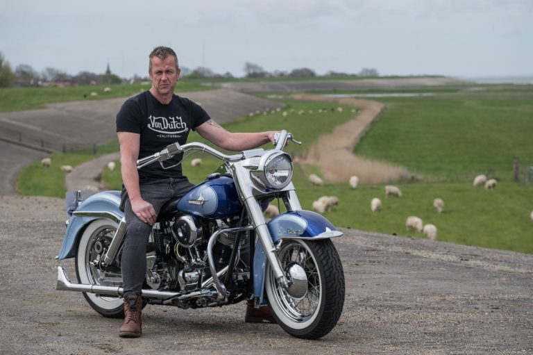 Kees Olivier’s meesterwerk: 12 jaar werken aan een Electra Glide
