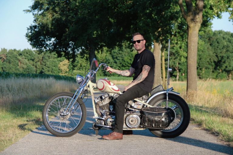 Vanilla Vixen: de unieke chopper van Tim