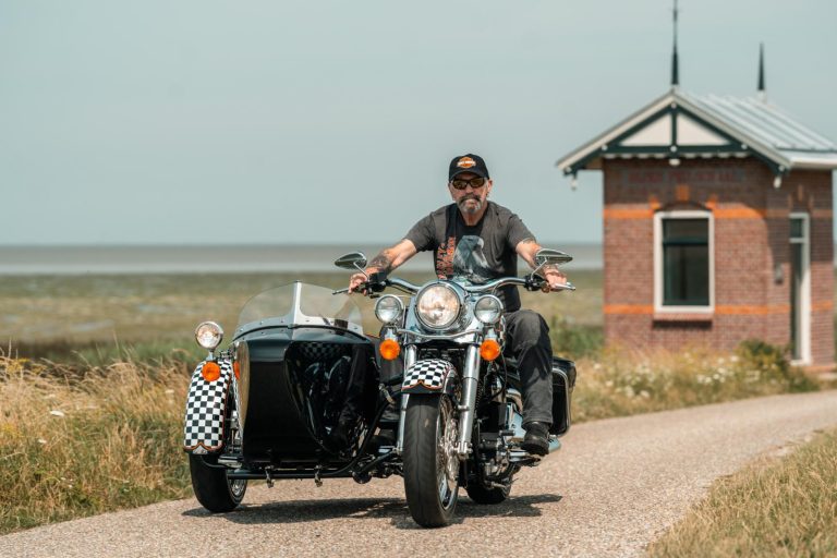 unieke Road King zijspancombinatie