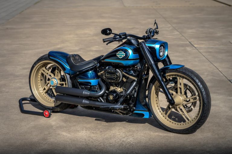 customized Harley-Davidson Softail Fat Boy door Thunderbike
