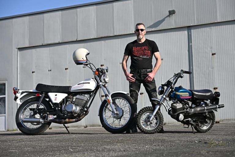 H-D ‘made in Italy’: David’s passie voor zeldzame Harley-Davidson tweetakt motoren…