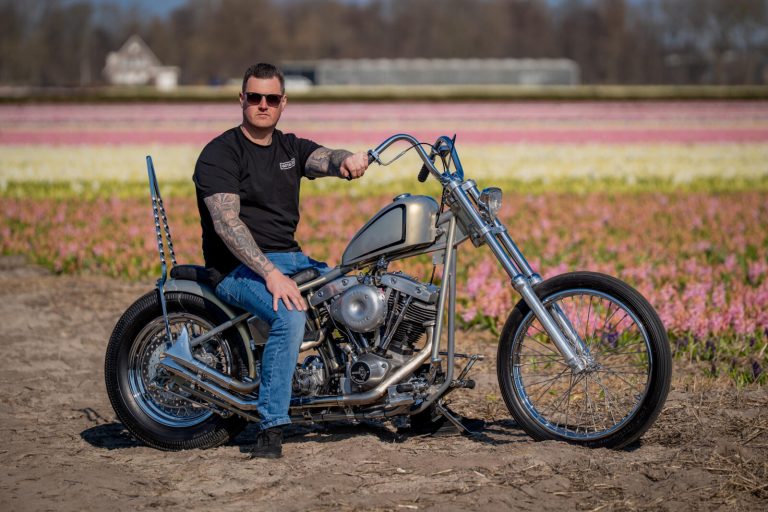 De Chopper Hardtailer van Frank